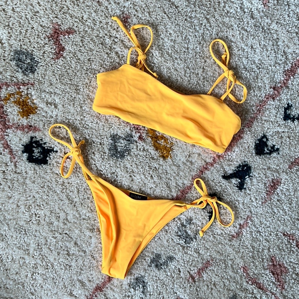 Bright Yellow/Orange Bikini